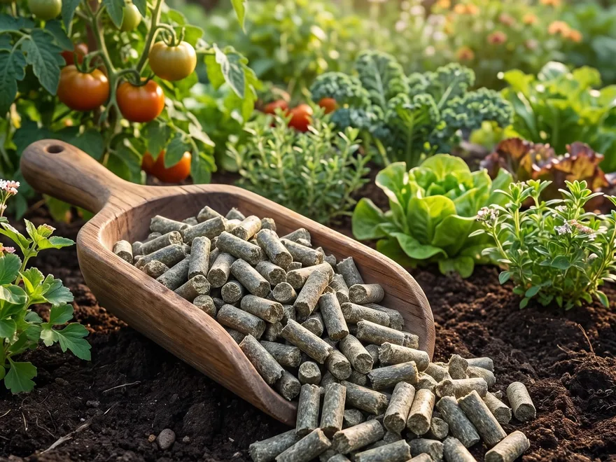 Ökologischer Alpaka-Dünger für den Garten